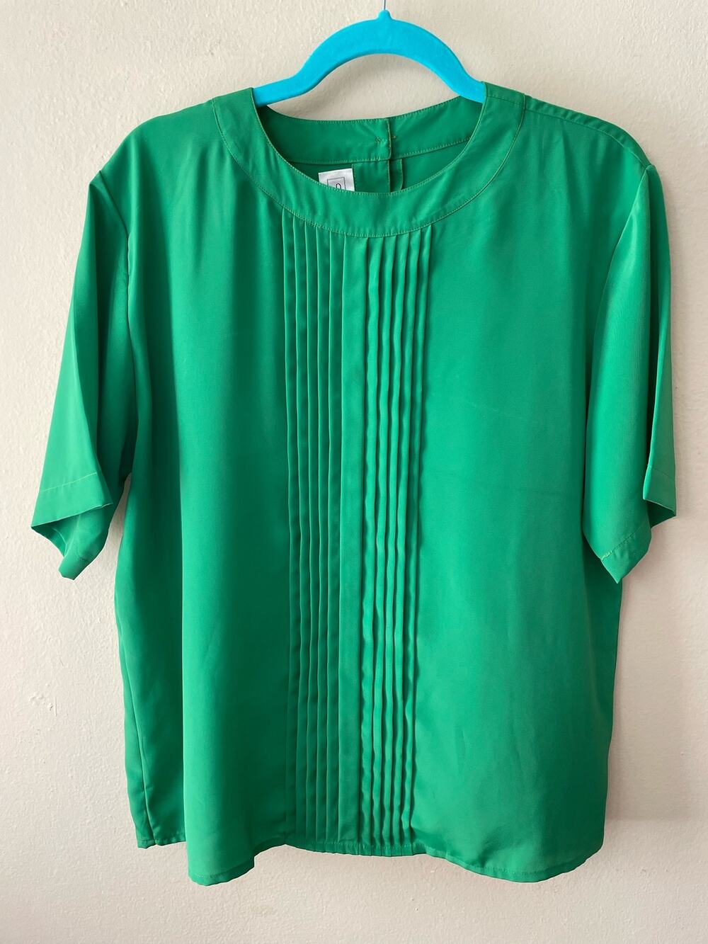 Silky Green Blouse by Worthington Size 14M
